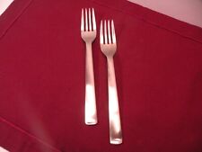 Set Of 2 Robert Welch Foster Satin Stainless Salad Forks 7