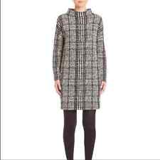 Akris Punto Houndstooth Jacquard Mockneck Dress Size 4 picture