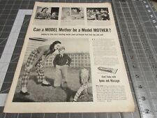 1946 Model Mother be a Model Mother, Natalie Reid, IPANA Toothpaste Print Ad picture