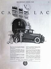 Vintage 1923 Cadillac V-63 Full Page Original Ad picture