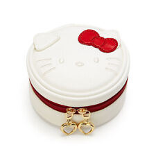 Women Girl's Red Bow Hello Kitty Jewelry Storage Box Earphone Coin Bag Gift picture