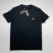 Dolce & Gabbana Men's Relaxed Fit T-shirt Shirt Short Sleeve - Black picture