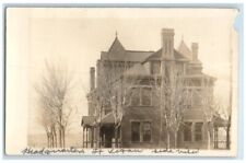 c1910's Side View Of Headquarters Building Fort Logan CO RPPC Photo Postcard picture