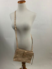 BOTKIER NEW YORK beige leather Cross Body Shoulder Bag Purse picture