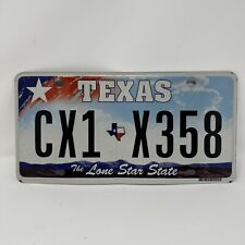 Texas The Lone Star State License Plate # CX1X358 picture