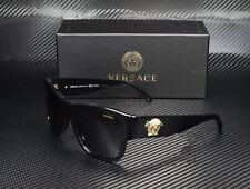 VERSACE VE4275 GB1 81 Black Grey Polarized Lens Men's Square Sunglasses 58 mm picture