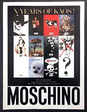 1993 Franco Moschino Clothing Designer Exhibition 