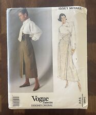 Vintage UNCUT ORIGINAL 1990s Vogue Designer Original ISSEY MIYAKE Pattern 2486 picture