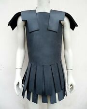 Roman Leather Subermail Black Greek Linothorax Under Armour Costume picture