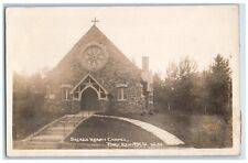 1925 Sacred Heart Chapel Port Kent New York NY RPPC Photo Vintage Postcard picture