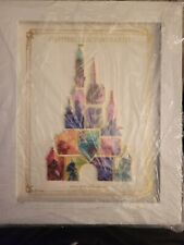 IN HAND BN Disney Framed Hong Kong Castle Princess Quote LE 200 Jumbo Pin HKDL picture