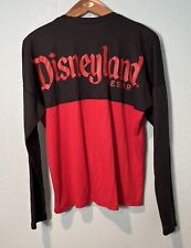Disneyland Resort Black Red Spirit Jersey Shirt Wicking Stretch Adult Size 2XL picture