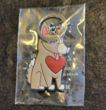 New Bob's from Skechers Dog rubber key chain promotional character ring charm picture