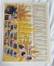 Rare vintage print Ad Super Nintendo, Mario Rpg, Game Boy, Sega Saturn,￼ Sonic picture
