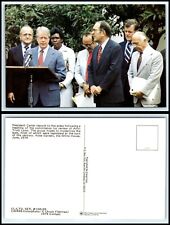 Vintage Postcard-President Jimmy Carter Talks To Press About Anti Trust Laws L22 picture