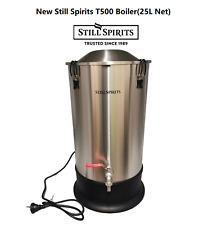 New Still Spirits 25L High Qality S. S Turbo Boiler 240V/2200W/47mm Hole/SS Tap  picture