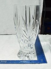 Cristal D Arques - Large 24% Lead PbO Crystal Flower Vase 11.75