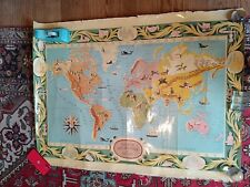 1956 Blondel La Rougery World Map picture