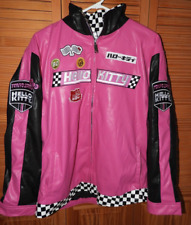 Sanrio HELLO KITTY Kidrobot X Tokyo Speed Racing Jacket NWT Hot Pink Black XXL picture