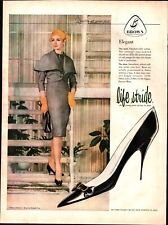 1959 Life Stride slingback heeled sandals Hannah Troy dress vintage print ad b2 picture