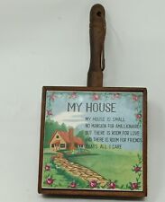 Vintage My House Plaque Made In Japan picture