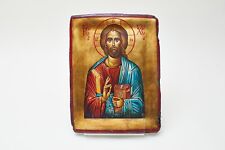 1996 Bulgarian Icon of Christ Pantocrator by Iveta and Milcho Timov picture