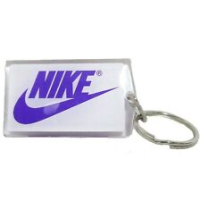 Nike Elite Keychain Clear Plastic Purple Swoosh Classic SWAG picture