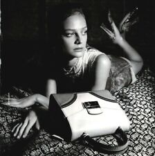 Purse Model On Bed PRADA 2015 Print Ad picture