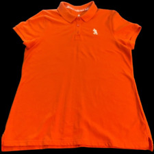 Disney World Mickey Mouse Embroidered Polo Orange Woman’s XL   picture