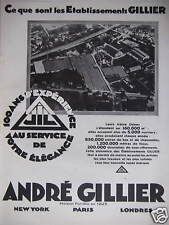 ADVERTISING ANDRÉ GILLIER JIL 100 YEARS OF EXPERIENCE SERVING YOUR ELEGANCE picture