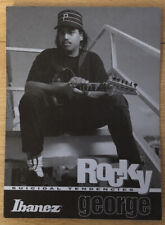 Old Rare 1993 Suicidal Tendencies Rocky George Ibanez Guitars Contest Postcard picture