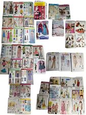 Simplicity McCall’s Burda Lot Of 46 Vintage Style  Mix Sewing Patterns picture