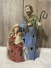 Jesus Mary And Joseph Figurine  picture