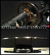 Clay Tempered T10 Steel Handmade Katana Real Hamon Japanese samurai sword Sharp picture