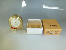 Vintage German Musical Alarm Clock With Reuge Music Box Movement Fully Serviced picture