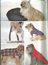 5823 McCalls Sewing Pattern UNCUT Dog Coat Pet Bed Carrier Bag Vintage 1970s picture