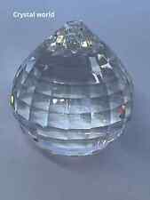 5 Clear Chandelier Crystal Balls Xmas Glass Prisms Asfour 30% Full Lead 40mm  picture