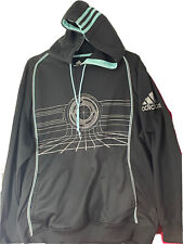 2010 Adidas Disneys Tron Legacy Hoodie Track Jacket with Climawarm Size L picture