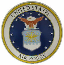 US U.S. United States Air Force Emblem Round 12