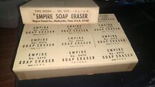 Vintage Empire Soap Eraser Full Box of 24 NEW NOS SOFT 2