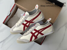 Classic Onitsuka Tiger MEXICO 66 Beige/Red Unisex Men's Women's Shoes Size 4-10 picture