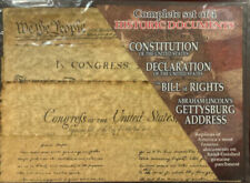 Complete Set Of 4 Historic U.S. Document Replicas picture