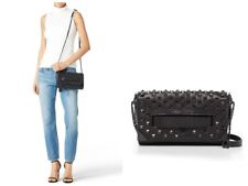 Botkier X  Coco Rocha Black Crossbody Leather Studded Bag picture