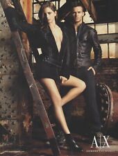 2005 A/X Armani Exchange Clothing - Sexy Guy Girl Fashion Models -Print Ad Photo picture