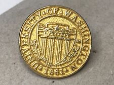 University Of Washington 1861 Lapel Hat Tie Pin picture
