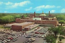 DuPage County Memorial Hospital Elmhurst IL Old Cars Vintage Postcard Unposted  picture