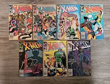 X-Men #192-198 (1985) Lot Of 7 Copper Age Marvel Comics All Newsstand FN-VF  picture