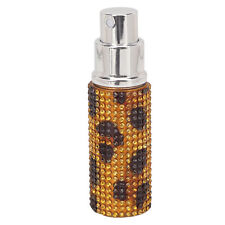 10ml Refillable Perfume Bottle - Rhinestone Decor Leopard Print Empty Spray picture
