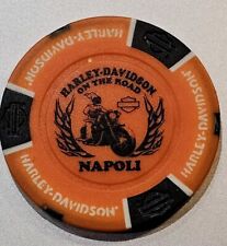Harley Davidson Poker Awesome Chip Napoli Italy Harley-Davidson NEW picture