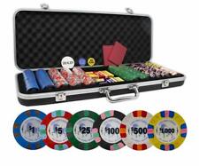 DA VINCI Unicorn All Clay Poker Chip Set - 500 Casino Weighted 9 Gram Chips picture